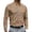 Light Brown, variant on CCRFTGI Polo Shirts for Men Fashion Soft Lightweight Collared Business Golf Casual Wear Tops Tees Blue L