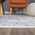 thumbnail image 3 of World Rug Gallery Vintage Oriental Distressed Medallion Cream 2' x 7' Runner Rug, 3 of 6