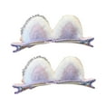 thumbnail image 5 of 2Pcs Plush Cat Ear Hair Clips Jewelry Cute Hair Accessories Animal Cosplay Hair, 5 of 8