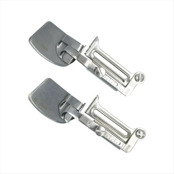 2 Uds Prensatelas para Dobladillo Enrollado de Costura Ajustable Pie de PresióN Enrollado Prensatelas para MáQuina de Coser