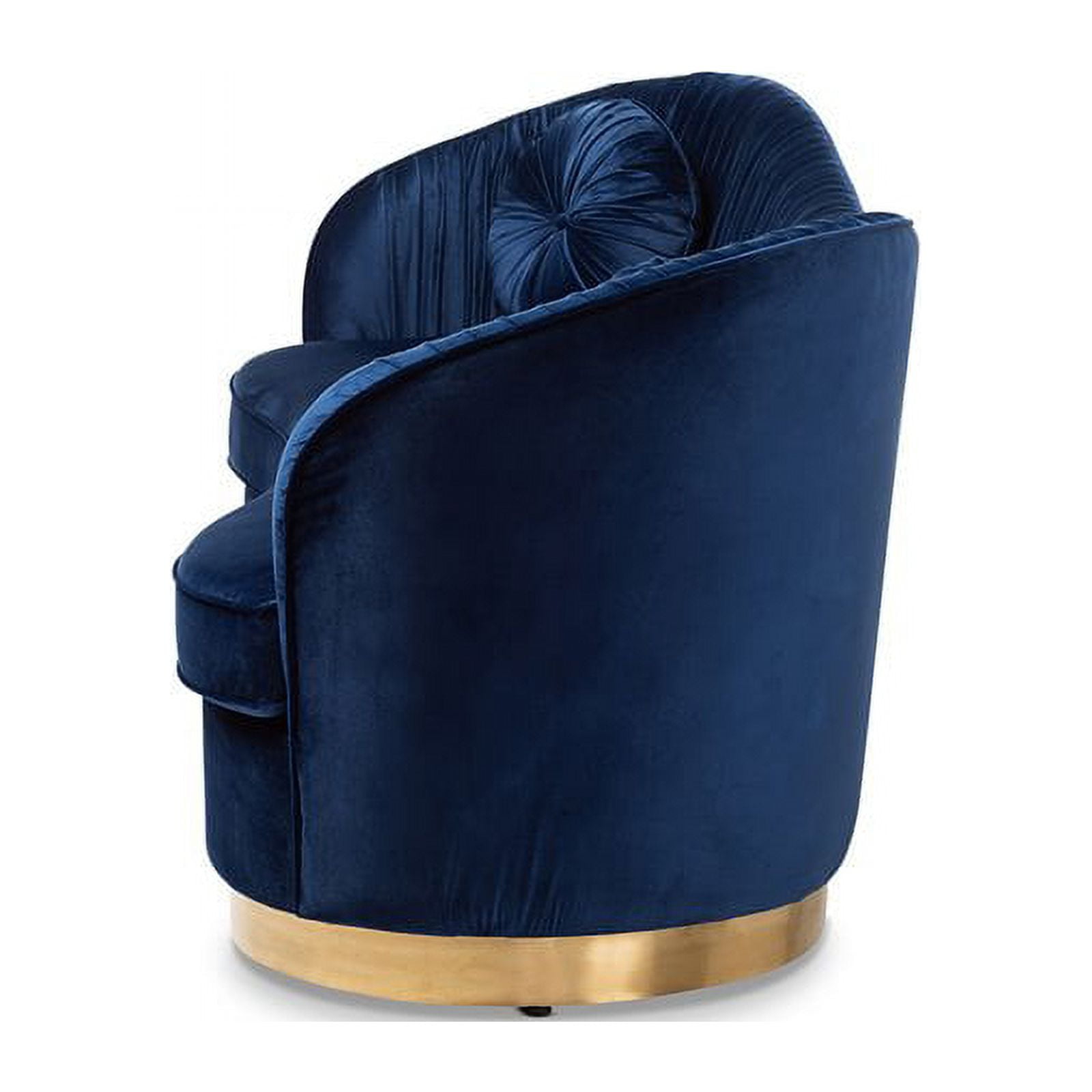 Blue Gold Velvet Upholstery Fabric Navy Blue Stripe Velvet Fabric for Chairs  Sofas Multicolored Velvet Fabric for Furniture SP 5341 