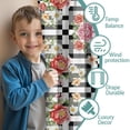 thumbnail image 3 of Pioneer Flower Floral Print Pattern Teens Curtains,Teens Insulated Curtains Set Of 2,Bedroom Essentials,Toddler Room Decor 52"x84", 3 of 5