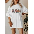 thumbnail image 2 of Mama Shirts For Women Mama Letter Print Oversized Graphic T-shirt, 2 of 5