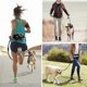 thumbnail image 3 of Dww-blue Dog Leash Hands Free Dog Leash Up To 110kg Shock Absorption, Comfortable, Reflective Stitching, Ideal For Running, Jogging And Walking, 3 of 5