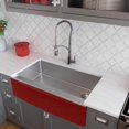 thumbnail image 2 of Elkay Ctxa Crosstown 35-7/8" Kitchen Sink Apron Cover - Scarlet, 2 of 9