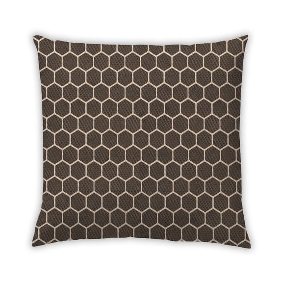 Ahgly Company Indoor Square Contemporary Throw Pillow, 18 inch by 18 inch