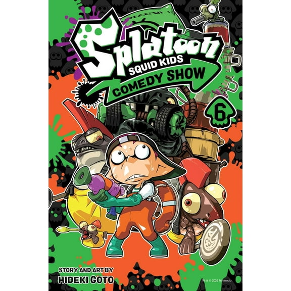 Pre-Owned Splatoon: Squid Kids Comedy Show, Vol. 6 (Paperback) 1974732215 9781974732210