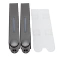 thumbnail image 1 of Wall Mounted Shampoo Dispenser, Plastic Wall Mounted Hand  Dispenser Grey Press Type Punch Free Back Stick Type  For Home For School 1 Cup,2 Cups,3 Cups, 1 of 8