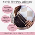 thumbnail image 4 of Kedzie Women's Day Pack Neoprene Crossbody Bag with Adjustable Strap, Black, 4 of 7