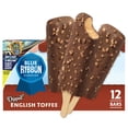 thumbnail image 2 of Blue Ribbon Classics English Toffee Coated With Chocolate Flavor and Toffee Pieces Frozen Dessert Treat Bar, 24 fl oz, 12 pack, 2 of 11