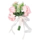 thumbnail image 3 of Ramo de novia con rosas artificiales para decoración, arte fotográfico, color rosa, 3 of 14