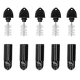 thumbnail image 1 of 5Pcs Beer Tap Brush 5Pcs Draft Beer Faucet Cap Set Accessories for Home Bar Use, 1 of 5