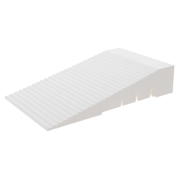 FOLOYORI Universal White Rubber Ramp for Robot Vacuums and Home Doorways