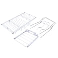 thumbnail image 2 of Bathtub Tray Caddy, Large Storage Space, Easy Cleaning, Unique Wine Storage Port, Compliment Your Bathroom, 2 of 7