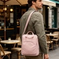 thumbnail image 6 of HOZVOMI Tablet Nylon Bag, Women Commute Shoulder Bag Large Capacity Handheld Handbag Student Daily Class Crossbody Messenger Bag, 6 of 7