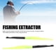 thumbnail image 5 of Herramienta de Removedor de Gancho de Pesca, Aguja de Cebo de PlásTico Confiable Y Removedor de Gancho de Pescado de Acero Para Mar, 5 of 7