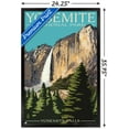 thumbnail image 3 of Lantern Press - Yosemite National Park, California, Yosemite Falls Wall Poster, 22.375" x 34" Framed, 3 of 5
