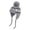 Grey, variant on Kids Skull Cap Beanie Hat Snow Warm Cute Soft Skull Cap Ski Cold Weather Cap for Boys Girls,White,6-10 Years