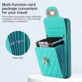 thumbnail image 4 of Phone Case for iPhone 11 6.1 Wallet Cover with Credit Card Holder Shoulder Crossbody Strap Long Lanyard Leather Cell Accessories iphone11case iPhone11 i Phone11 11s XI 11R Women Girls Green, 4 of 15
