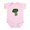 Petal Pink, variant on CafePress - Happy Broccoli Body Suit - Baby Light Bodysuit, Size Newborn - 24 Months
