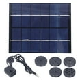 thumbnail image 3 of Noref Solar Panel Kit Convenient And Practical Solar Water Pump For Bird Baths Fish Tanks Small Pond For Family, 3 of 8