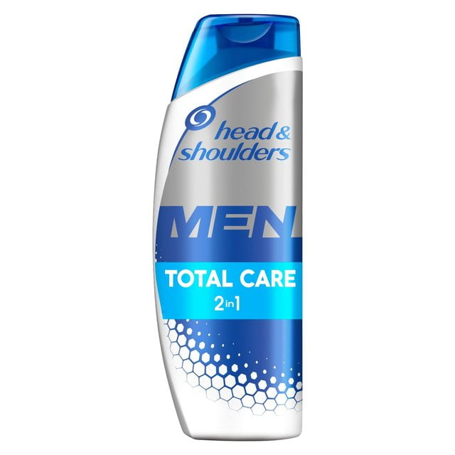 Head & Shoulders Men Total Care Anti Dandruff 2in1 Shampoo 400ml - European Version NOT North American Variety - Imported from United Kingdom by Sentogo - SOLD AS A 2 PACK