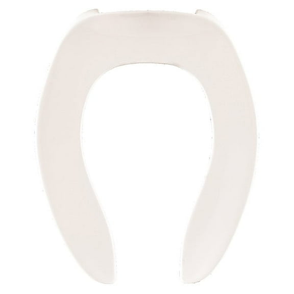 Centoco Toilet Seat Without Cover, Toilet Seat, Elongated, White AMFR500-001