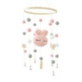 thumbnail image 2 of Hanging Baby Mobile Rattle Photography Props Crib Accessories Bed Bell Baby Crib Pink, 2 of 6