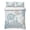 white Blue, variant on King Quilt Set 96''x106'', Happy 18th Birthday Lightweight Bedspread Coverlet Set with 2 Pillow Shams, Black Golden Balloon Cake Fireworks Breathable All Season Quilt Bedding for Bedroom/Guest Room