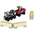 thumbnail image 2 of Thomas & Friends Wood Diesel's Dairy Drop-off Train Engine with Cargo, 2 of 5