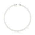 thumbnail image 2 of White Glittery Crystal Choker Necklace, 2 of 3