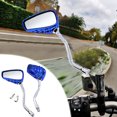 thumbnail image 4 of GFHFHITJ Pairs of Distinctive Skull Skeleton Hand 8Mm 10Mm Rearview Side Mirror for Motorcycle Scooter Moped Bike Standard Bike (Blue), 4 of 6