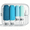 Blue, variant on Micebay Silicone Travel Bottles, Leak Proof Toiletry Containers for Shampoo, Conditioner & Lotion, Grey