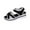 Black Sandals for Women, variant on Hopeusnice Sandals for Women Trendy Non-Slip Breathable Women's Sandals Open Toe Soft Thick-Soled Platform Heel PU Materials Summer Shoes Roman Flexible Walking Shoes Pink 39