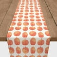 thumbnail image 3 of Creative Products Watercolor Pumpkin Pattern 16x72 Cotton Twill Table Runner, 3 of 3