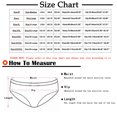 thumbnail image 3 of Homenesgenics Womens Underwear Packs Womens Hipster Cotton 5PC Women Solid Color Patchwork Briefs Panties Underwear Bikini underpants, 3 of 8