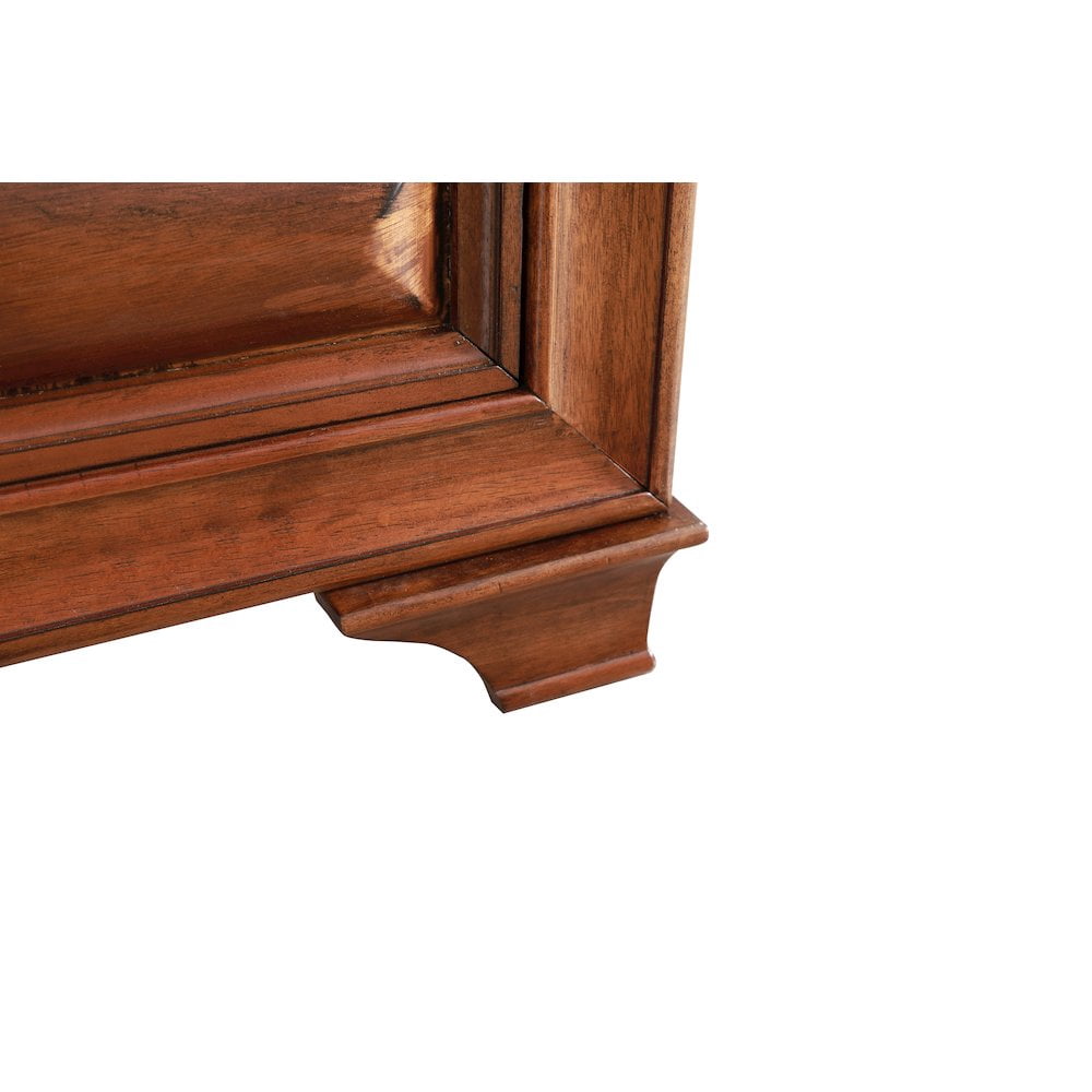 Glory Furniture LaVita Nightstand in Oak Color