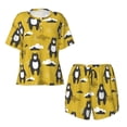 thumbnail image 4 of Xecao Cartoon Bear Yellow print Swimsuit for women, Summer-ready, sporty style.Quick-dry fabric. Many sizes & colors., 4 of 9
