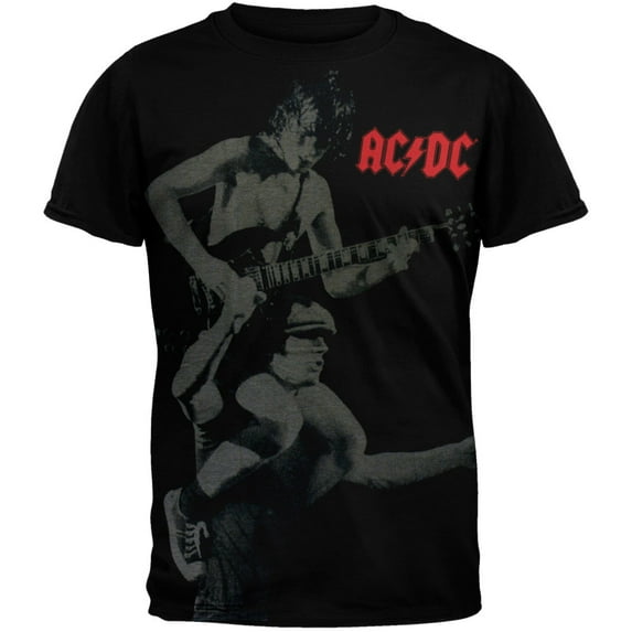 AC/DC Men's Piggyback Subway Short Sleeve T Shirt