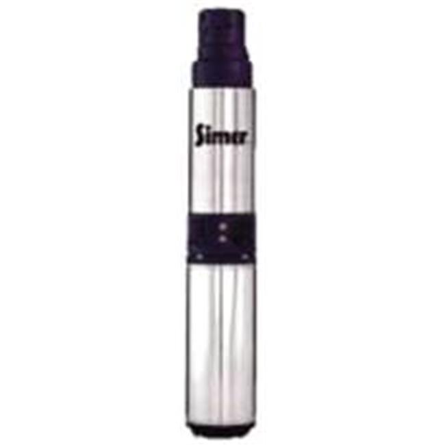 Water Simer 4 In. Submersible Well Pump .5 Hp, 10 Gpm, 2 ...