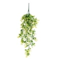 thumbnail image 1 of Bewildely ABS falso ratán colgante de pared simulación decorativa Color sólido vivo hogar Oficina de comedor planta Artificial Decoración Amarillo, 1 of 6