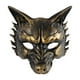 thumbnail image 1 of Máscara de Halloween Yuyangstore para cosplay adultos oro, 1 of 8