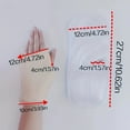 thumbnail image 6 of 2Pcs Castor Oil Hand Wrap Soft Compression Castor Oil Wrist Support Adjustable Hook And Loop Wrist Bracket for Right & Left Hands, 6 of 7
