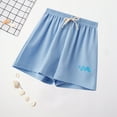 thumbnail image 6 of Fengyings Little Girls Athletic Running Shorts Quick Dry Summer Shorts Gym Drawstring Shorts for Girls 2-10 Years, 6 of 7