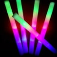 thumbnail image 3 of 35 Barras Luminosas de Espuma, Coloridas Luces Intermitentes para Bodas, Raves, Fiestas de Cumpleaños, Conciertos, Mardi Gras, etc., Barras Luminosas Reutilizables con 3 Modos de Parpadeo, 3 of 5