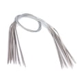 thumbnail image 1 of Smooth Stainless Steel Circular Knitting Needles Set, Durable Yarn Sliding Tips with Comfortable Grip for Basic Projects, Convenient Size Selection, 1 of 7