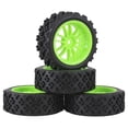 thumbnail image 2 of Ruedas y neumáticos de coche RC Zulema 12 MM para camión Verde, 2 of 3