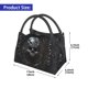 thumbnail image 2 of Balery Ornate Dark Skull Book Bolsa de Aislamiento Portátil – Bolsa de Almuerzo con Forro de Aluminio Mejorado, Funda Impermeable y Fácil de Limpiar para Picnic y Caja de Almuerzo, 2 of 6