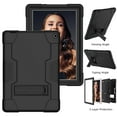 thumbnail image 5 of Soatuto For Walmart Onn 10.1 Pro Tablet Case With Screen Protector , Shock-Resistant Kids Friendly Cover And Tempered Glass Screen Protector For Walmart Onn 10.1 inch Pro 100003562 - Black+Black/1 Pcs, 5 of 8