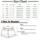 thumbnail image 2 of Pantalones Cortos Largos para las Mujeres, Pantalones Cortos Casuales Impresos de Cintura Alta No Estirable Hechos de Poliéster Transparente Airy para Todo el Uso de Temporada, Pantalones Cortos Casua, 2 of 5